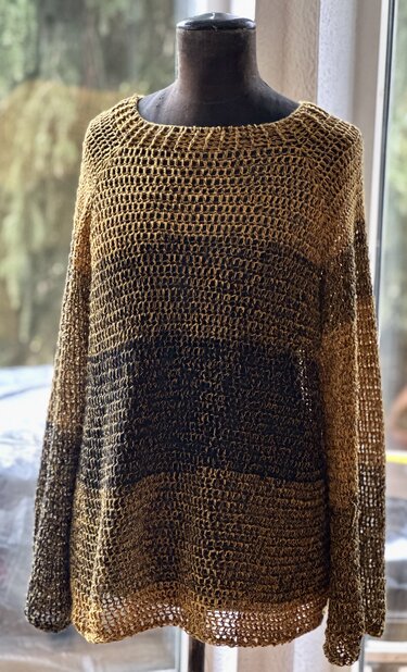 Häkelanleitung Herrenpullover „Light“