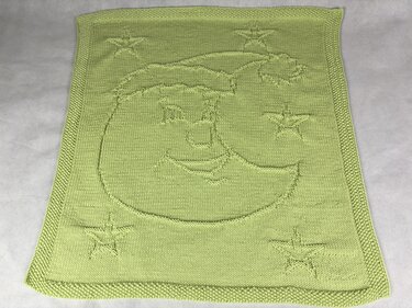 Babyblanket Moonlight – Knitting Instructions