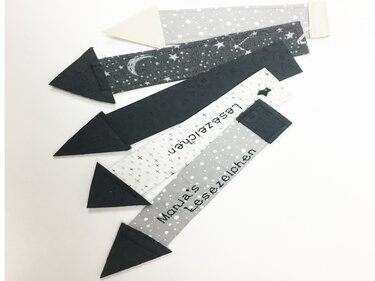 Nähanleitung: Lesezeichen nähen