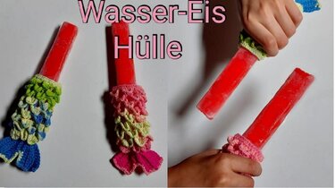 Wassereishülle Meerjungfrauen Schwanz - Häkeln