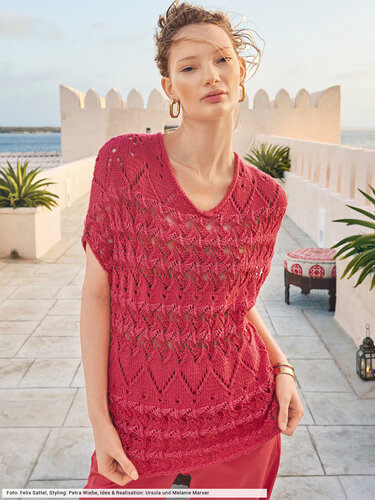 Pulli mit Material- und Mustermix - Stricken