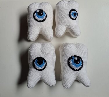 Amigurimi Tooth - Crochet