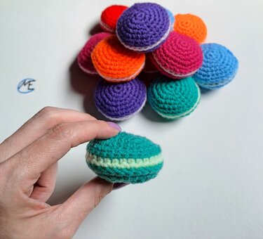 Macarons - Crochet