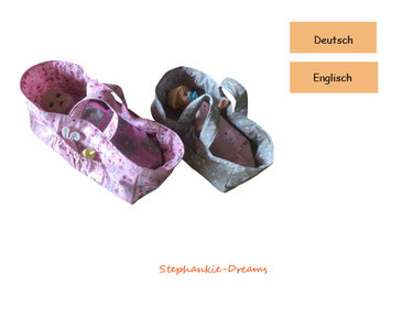 Doll Carry Bag Ashley - Sewing