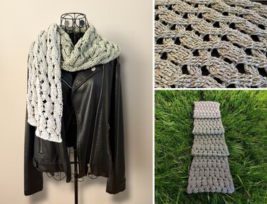 Crochet Pattern Scarf "Ismene"