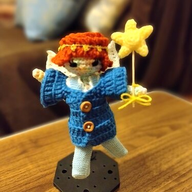 The little Christmas angel - Crochet