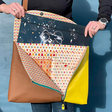 Tasche "Smartkram 14-16-18" (Nähanleitung und Schnittmuster in 3 Größen)