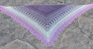 Anleitung Dreieckstuch "Harte Schale, weicher Kern" - Häkeln