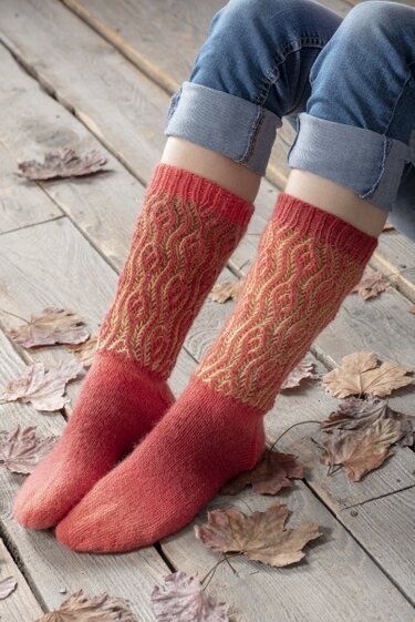 24 Socken plus 24 Mustervarianten - Stricken