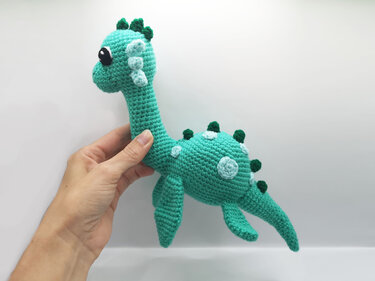 Seamonster or Dino - crochet pattern by NiggyArts