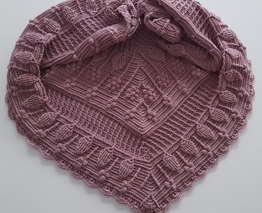 flaches Dreieckstuch - Rosalie - Bild 2