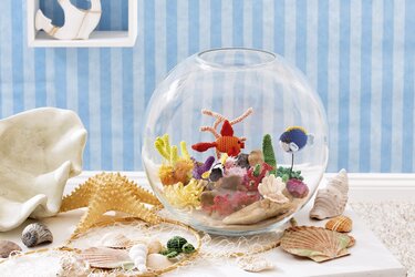 Wasstertiere und Wasserpflanzen Häkeln