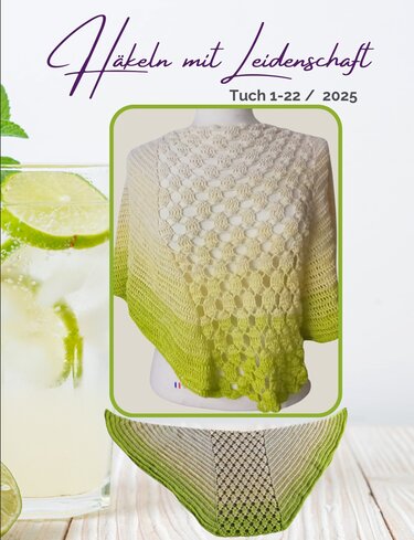 Tutorial "Shawl Shape CRESCENT" CROCHET" for Intermediate