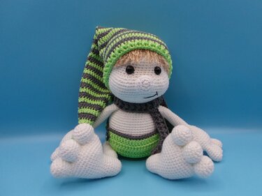 Häkelanleitung Knuddel Flipsi