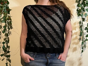 Crochet Pattern Shirt "Line Dance"