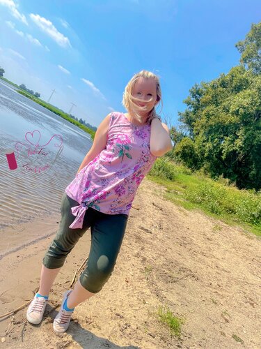 Schnittmuster Nähanleitung Knotenshirt Damen - Bild 2