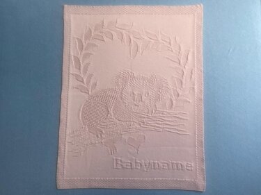 Knitting pattern babyblanket "Koala" - Image 2