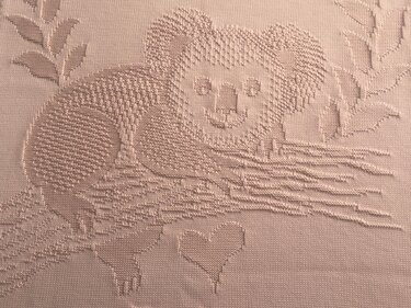 Knitting pattern babyblanket "Koala"