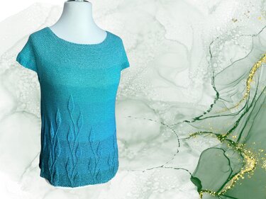 Tunika Green Lady Strickanleitung