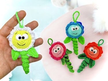 Lucky Flowers - Crochet Pattern