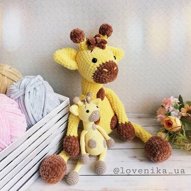 Giraffe Häkelanleitung