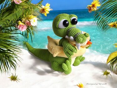 Häkelanleitung Krok Der Schwimmlehrer