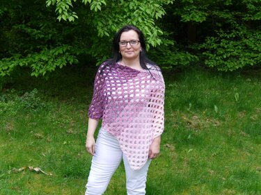 Häkelanleitung Sommer Poncho