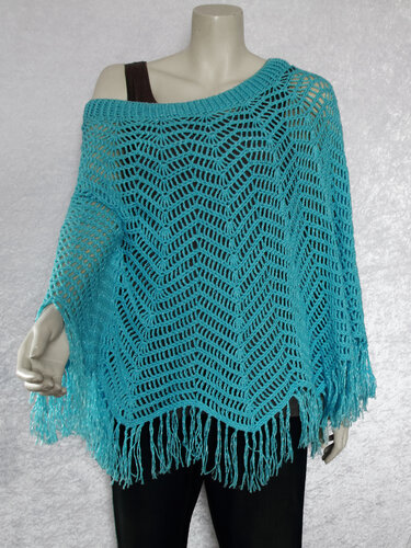 Crochet pattern poncho / summer poncho / beach cover Solana