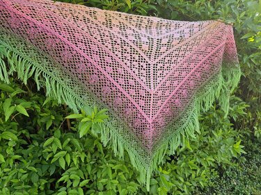 Häkelanleitung Dreieckstuch Lofty