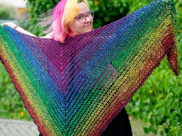 Irides Tuch Häkeln für Anfänger