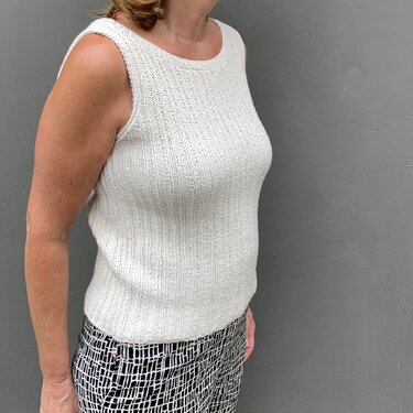 Strickanleitung Top Lucilla Größe 36 – 46 - Bild 2