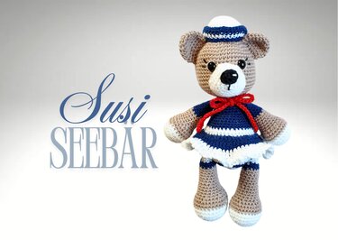 Häkelanleitung Susi Seebär