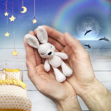 Mini Bunny Bon – Crochet Pattern PDF
