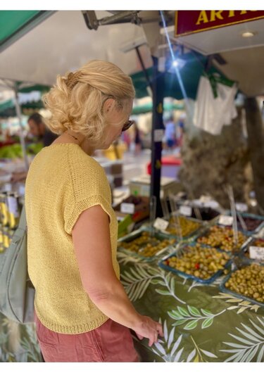 Strickanleitung Summertimetop in Größe XS-3XL