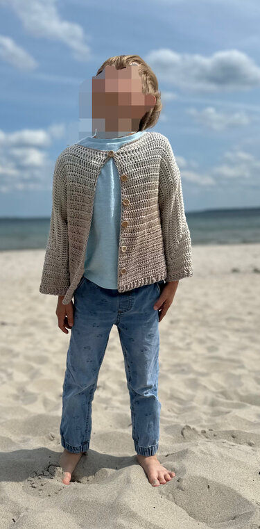 1-Bobbel-Family-Häkeljacke „Cozy Dream“ - Häkeln