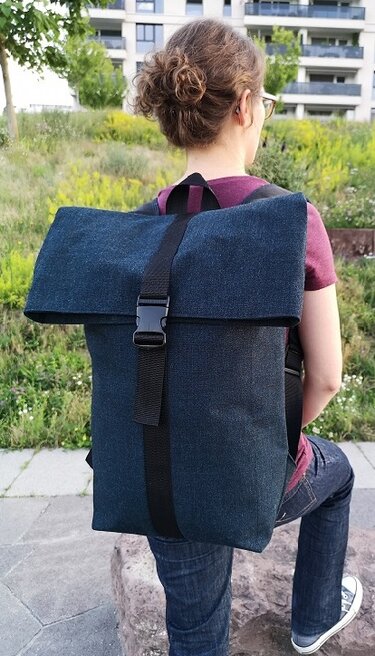 Anleitung Rolltop Rucksack Peter - Nähen
