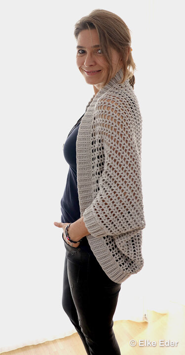 Soul Warmer / Cardigan „Little Time Out“ - Crochet Pattern - Image 6