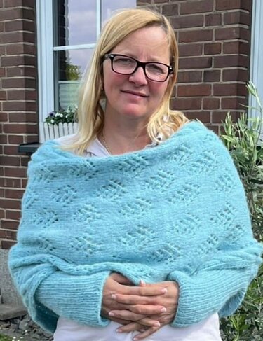 Summer Scarf - Ärmel Schal - Stricken