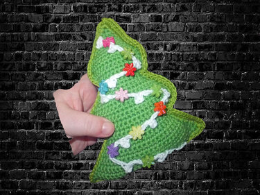 Weihnachtsbaum Häkelanleitung