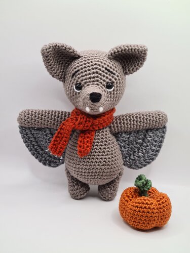 Häkelanleitung Fledermaus Kuro