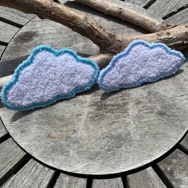 Abschminkpad Wolke Stickdatei ITH 10x10 cm - Sticken