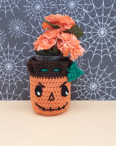 Pumpkin Pouch & Cozy- Crochet Pattern