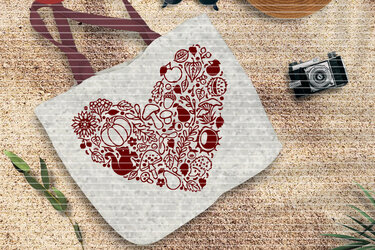 Herbstherz Plotterdatei SVG DXF FCM - Plotting