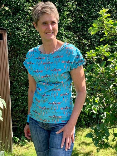 Raja Shirt Schnittmuster – PDF-Größen 34-50 | Trendig & Angenehm | - Bild 3