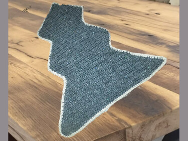 Tischdecke Tannenbaum - Häkeln