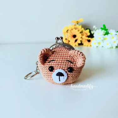 8 in 1 - Pattern Animals Coin Purse - Crochet