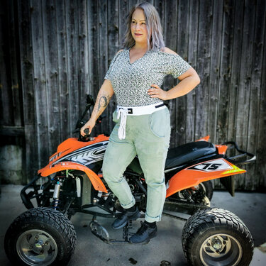 "Schnittmuster Miss Elly Hose – PDF-Schnittmuster in Gr. 32-48 - Nähen