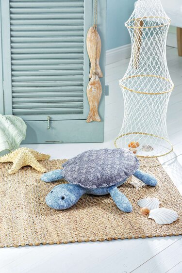 Nähanleitung Schildkröte zum Knuddeln