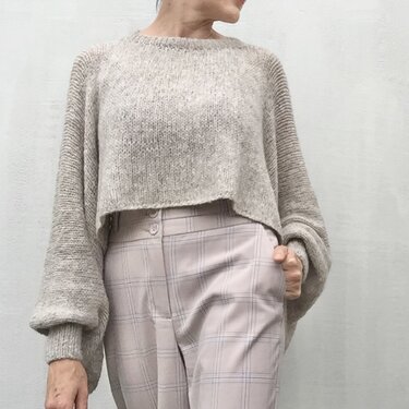 Bundle-Strickanleitung "Poncho-Sweater" für Damen und Mädchen. - Bild 11