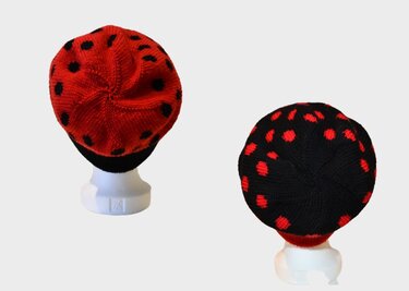 Strickanleitung Wende-Beanie "Freunde" - in Doubleface